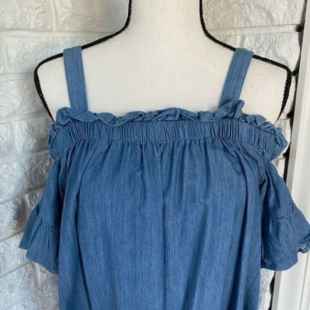 Off the Shoulder Ruffled Top - Picture 4 of 5